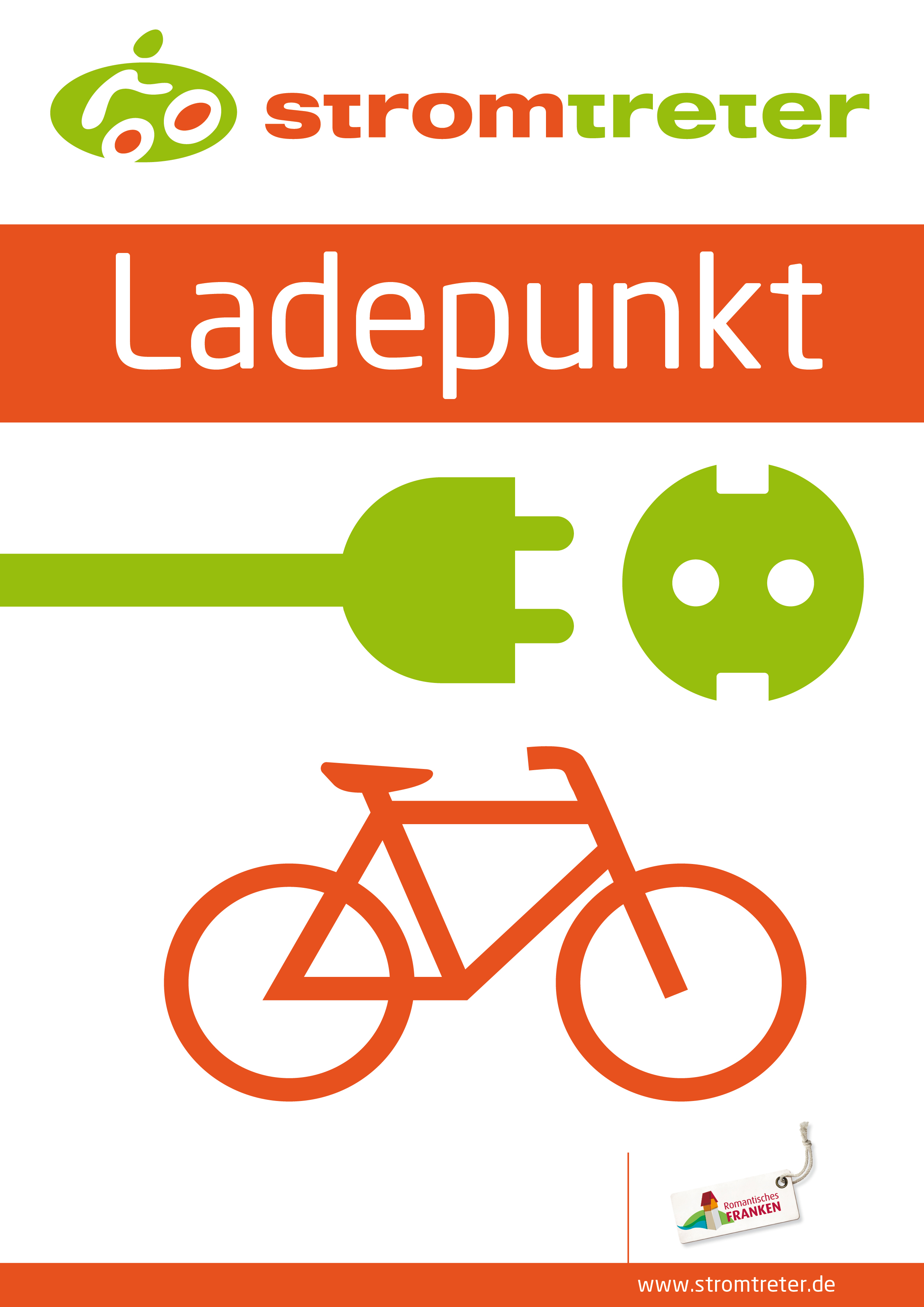 Logo der Auszeichnung Stromtreter – Partner für E-Bike-Tourismus